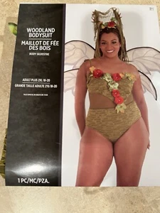 Woodland Bodysuit Fairy Green Suit Yourself Fancy Halloween Adult Costume 2Xl - Picture 1 of 1