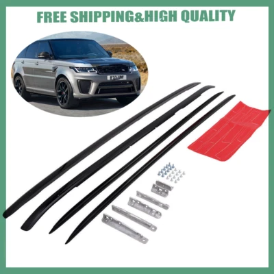 Roof Rail Rack Set Fit for Land Rover Range Rover sport 2014-2021 Rack Luggage Foto 1 de 4