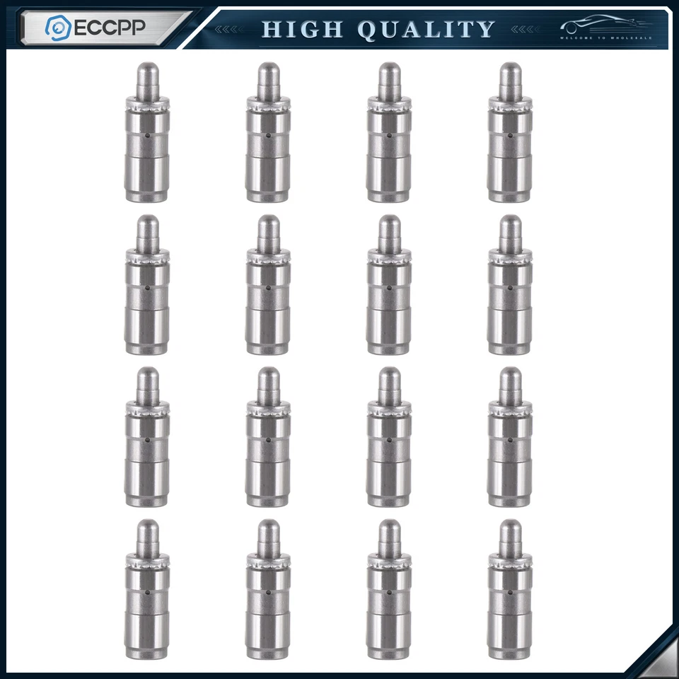 Ajustador de pestañas 16 elevadores para 93-10 Chrysler Dodge Eagle Jeep Mitsubishi Plymouth Foto 1 de 4