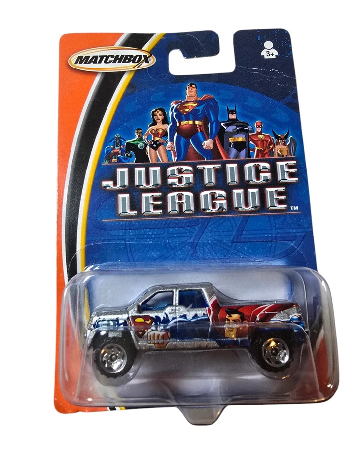 NIOP Matchbox Vintage Justice League DC Superman GMC TRUCK (2001) Die-Cast Toy - Image 1 of 3