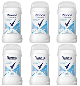 6x Rexona MotionSense Deo Stick Cotton Dry Algodon, Antitranspirant 40ml - Bild 1 von 1