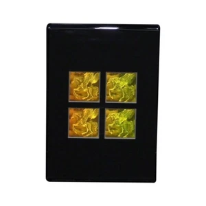 3D Pegasus 4-up 2-Channel Hologram Picture DESK STAND, Photopolymer Type Film - Picture 1 of 7