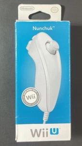 Official Nintendo Nunchuk Controller [ White ] (Wii / Wii U) NEW - Picture 1 of 6