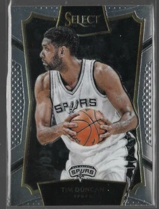 Tim Duncan 2015-16 Panini Select Base Concourse San Antonio Spurs HOF - Picture 1 of 2