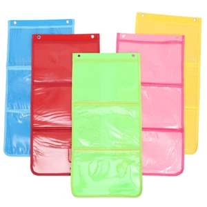 5 Pcs Painting Storage Bag Child Student Hanging Organizer with Pockets - Picture 1 of 12