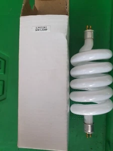 LP03281 36w Double Ended Fluorescent Spiral Lamp Low Energy 2xG5 cap Cool White - Picture 1 of 3