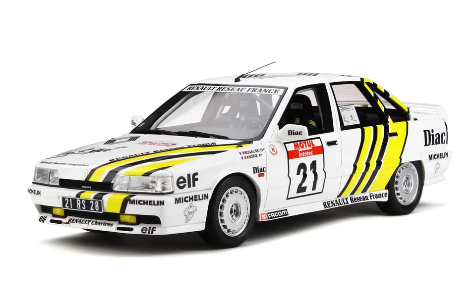 1/18 RENAULT 21 TURBO GR.N ELF TOUR DE CORSE 1988 BUGALSKY OTTOMOBILE OT317 - Immagine 1 di 1