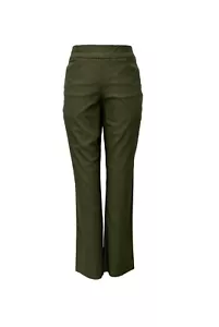 NWT Chico's Women's So Slimming Petite Brigitte Slim Pants, Green, 6P, $99 - Picture 1 of 7
