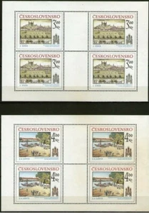 TCHECOSLOVAQUIE: n°2412/2413 ** en feuilles (cote 30€) - Picture 1 of 1