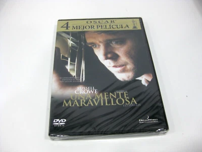 A Beautiful Mind DVD RUSSELL CROWE ED HARRIS (SEALED NEW) - Image 1 of 2