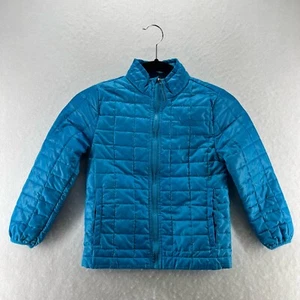 Pacific Trail Jacket Youth M 5/6 Quilted Full Zip Long Sleeve Insulated Blue - Picture 1 of 12