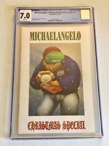 TMNT Michelangelo Christmas Special #1 CGC 7.0 Eastman - Last Ronin