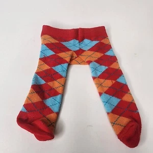 American Girl Bitty Baby Argyle Tights Only Fits 15" Doll - Bild 1 von 5