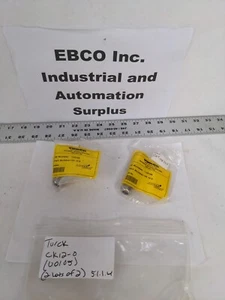 TURCK CK 12-0 (U0105) MULTI BOX CONDUCTOR CABLE CONNECTOR, LOT OF 2 - Picture 1 of 7