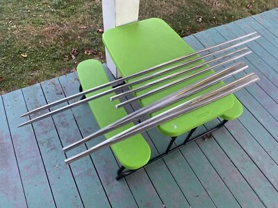 Ford Galaxie 500 1964 4 puertas cuarto de puerta delantera trasera acero inoxidable cromo juego de 6 piezas Foto 1 de 4