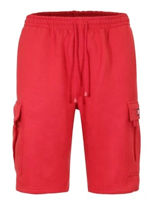 Calça curta Victorious masculina peso pesado lã carga bolso suor P~6XL -VS76 - Imagem 1 de 2