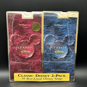 NEW Disney CDs Vol 1 & 2 50 Songs Music Lion King Aladdin Jungle Book Cinderella - Picture 1 of 4