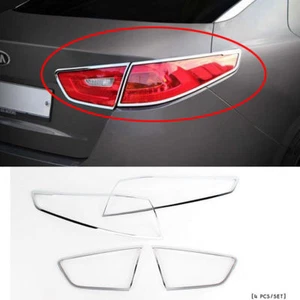 Chrome Rear Tail Light Lamp Cover Molding K-595 for Kia 2014-2015 Optima K5 - Picture 1 of 6