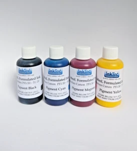 Tinta de recarga a juego para impresora Canon imagePROGRAF TC-20 PFI-050 4x60 ml - Imagen 1 de 5