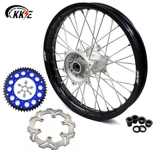 KKE 2.15*18 in Cast Rear Wheel Rim Fit Yamaha YZ125 YZ250 1999-2025 YZ250F YZ450 - Picture 1 of 16