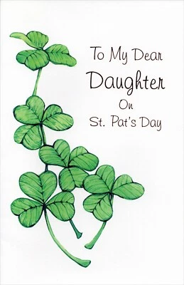 Happy ST. PATRICK'S DAY Card FOR DAUGHTER, Emerald Isle by Popular Greetings + ✉ - Image 1 of 4