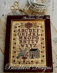 Bluebird of Happiness by Blackbird cross stitch pattern - Picture 1 of 1