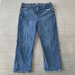 Good American Jeans Damen 22 Good Straight Petite Bio Baumwolle Stretch Freizeit - Bild 1 von 14