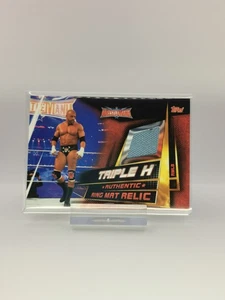 Triple H WWE Topps Slam Attax Universe 2019 Auténtico Anillo Mat Reliquia RMLB - Imagen 1 de 1