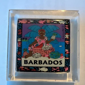 Vintage Souvenir Barbados Refrigerator Magnet. AAQ - Picture 1 of 2