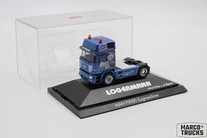 Herpa MAN F2000 Evo Tractor blue „Logermann“ 1:87 /H21934 - Picture 1 of 1