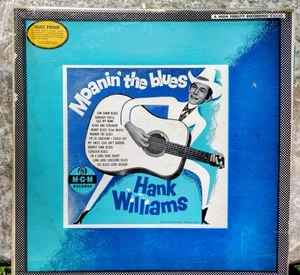 Hank Williams 1956 Moanin' the Blues LP , E 3330 Mono - Imagen 1 de 6