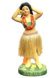 Tiza Nodder vintage original de Hawaii Hula Girl Japón #H15 - Imagen 1 de 10