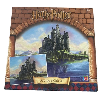 Rompecabezas vintage 2001 Harry Potter Castillo de Hogwarts 550 piezas Foto 1 de 4