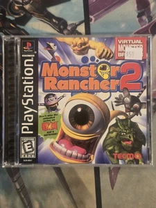 Monster Rancher 2 (PlayStation 1, PS1 1999) Game Complete W/ Manua!! - Picture 1 of 2