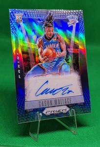 CASON WALLACE AUTO RC 2023-24 Panini Prizm Deca firmas de novato plateado #DS-CAS - Imagen 1 de 8