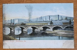 Stone Bridge, Johnstown PA Postkarte - Bild 1 von 3