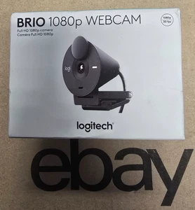 Cámara web Logitech Brio 1080p corrección automática de luz obturador de privacidad ¡ENVÍO EL MISMO DÍA! - Imagen 1 de 2