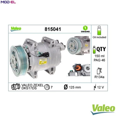 COMPRESSOR AIR CONDITIONING 815041 FOR NISSAN ZD30DDTiZD30HHD-5 3.0L 4cyl - Image 1 of 4