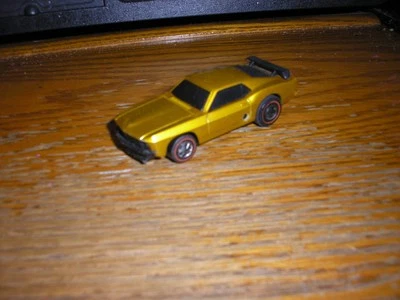 VINTAGE HOT WHEELS REDLINE Ford Mustang MACH 1 Dourado SIZZLERS NÃO TESTADO FRETE GRÁTIS - Imagem 1 de 4