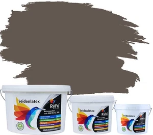 RyFo Colors Seidenlatex Trend Brauntöne - bunte Innenfarbe Latex matt - Bild 1 von 86