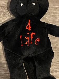 WCW Nuevo Wo X-Pac Beanie Bear Años 90 con etiquetas - Imagen 1 de 3