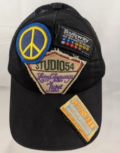 New York City Fantasy Patches Cap / Mütze - Times Square Subway, Studio 54, Peace! - Bild 1 von 9