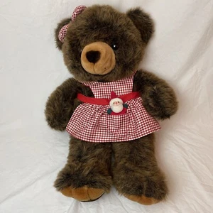 Peluche orsacchiotto natalizio marrone 24" VINTAGE JCPENNY - Foto 1 di 9