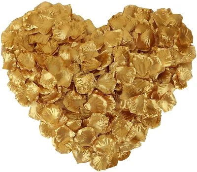 1000PCS Silk Fake Rose Petals Flower Romantic Night Wedding Event Party Decor US - Image 1 of 4