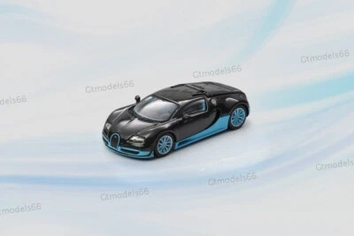 Mortal 1:64 Bugatti Veyron Super Sport Diecast Toys Car Models Collection Gifts - Image 1 of 4