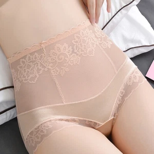 1PC Women Lace High Waist Panties Underwear Underpants Briefs Sexy Lingerie Cozy - Picture 1 of 18