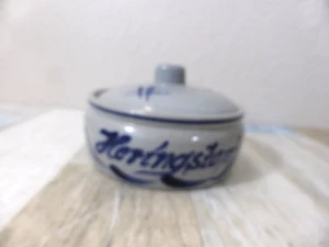 Steinzeug Heringstopf Topf Eingelegt Hering Behälter German Ceramic Crock - Bild 1 von 8