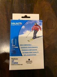 Inkjet Superstore OEM Compatible Black Inkjet Cartridge replaces HP 51645A - Photo 1/1