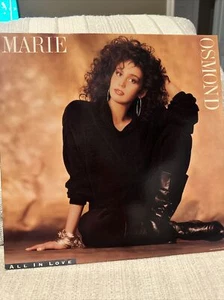 Marie Osmond - All in Love (1988) [EX Condition] LP Vinyl Record - Picture 1 of 2
