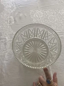 Tuscany collection leaded crystal Dublin large serving bowl 9” x 5” from Yugosla - Picture 1 of 3